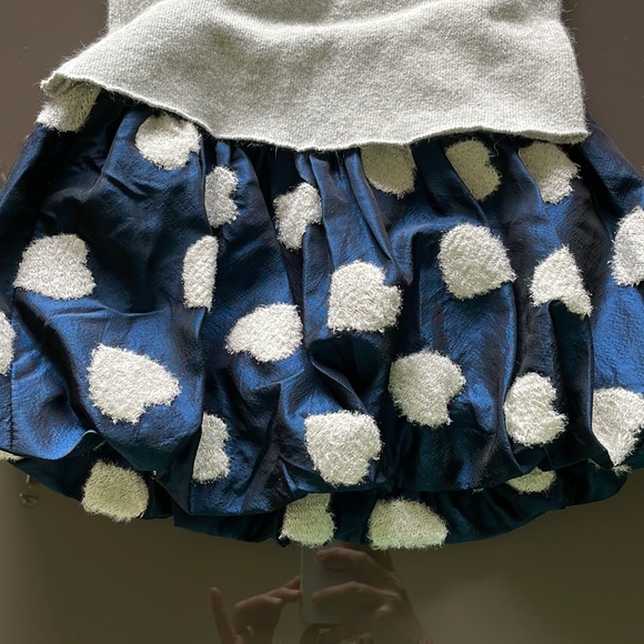 Gorgeous Little Girls Sweater/skirt Monnalisa Set size 4 - Picture 3 of 6